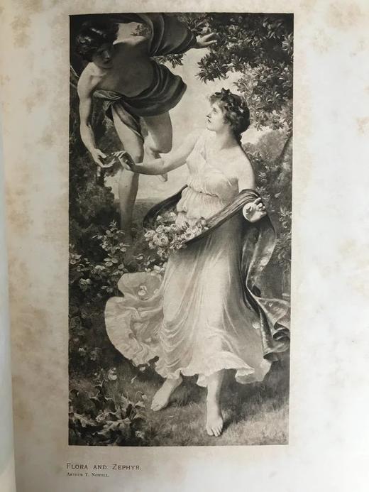 1903年 英国皇家美术学院作品图集 数百幅插图 漆布精装大16开 商品图3