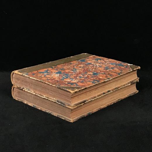 约19世纪后期 卡塞尔德法战争史：1870-1871年（全2卷） 数百幅版画插图 真皮精装16开 商品图2