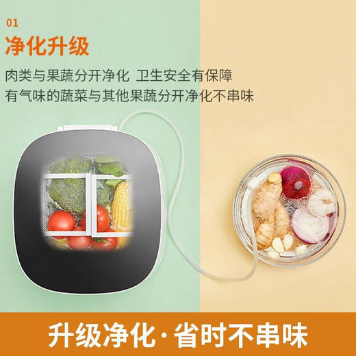 厂家直发-九阳洗菜机、果蔬清洗机、蔬菜解毒机XJS-02A 商品图2