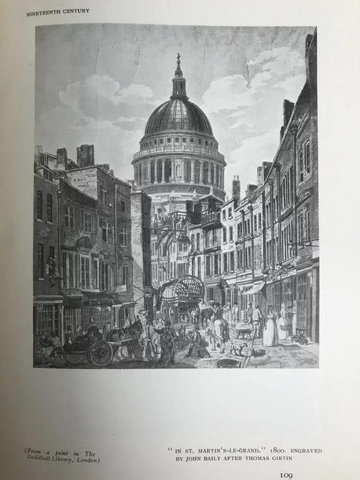 1920年 伦敦人的过去与现在 45幅插图 漆布精装大16开 商品图14