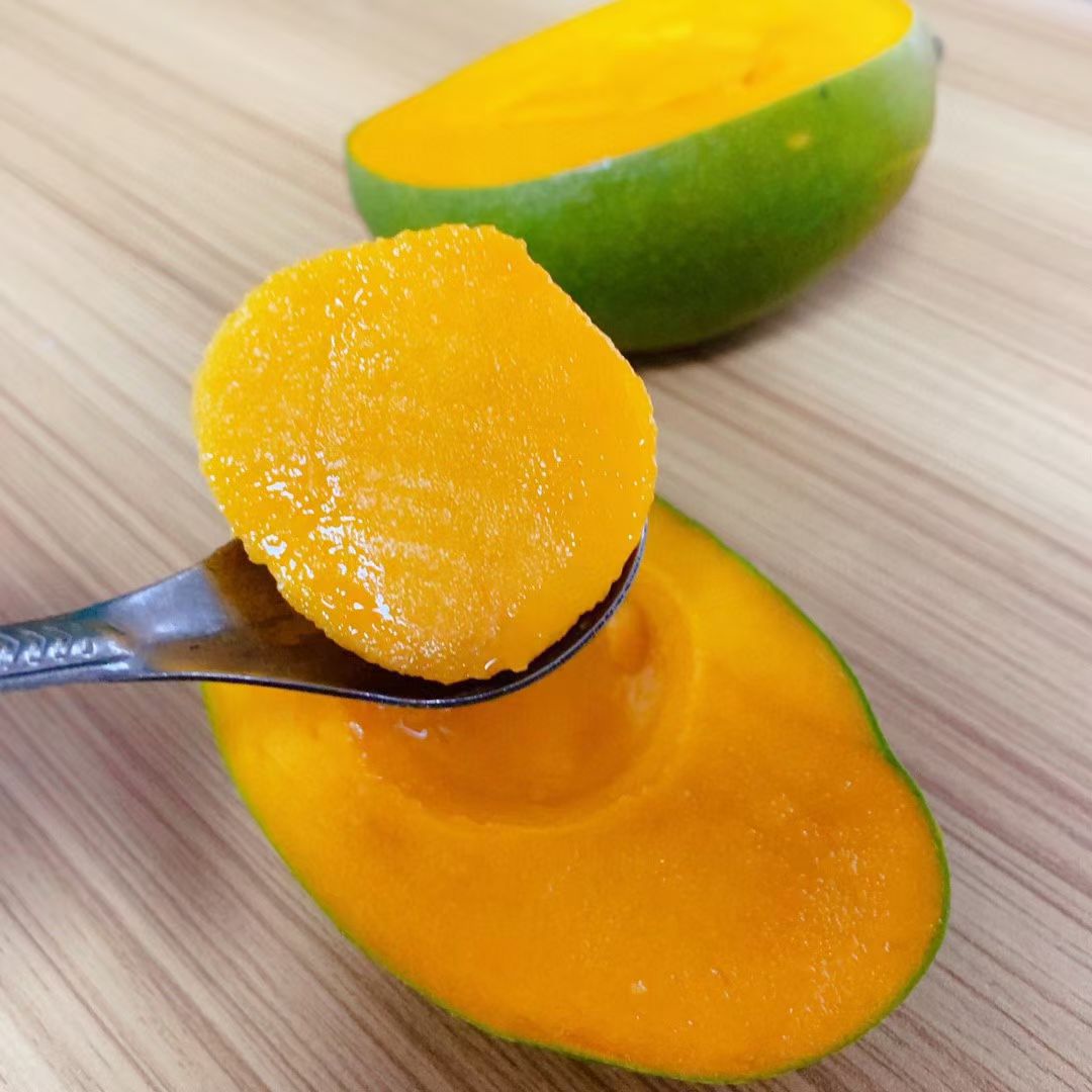 芒果界的"霸道总裁"——攀枝花凯特大脸芒肉厚爆甜无丝【净重8斤约4-8