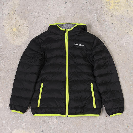 EB童装 大童青少年 双面穿 75%鸭绒 连帽羽绒服 Z-7678 商品图8