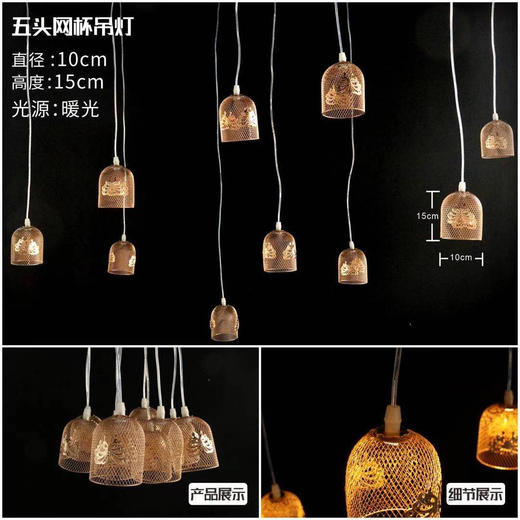 五头网杯吊灯【运费自理】 商品图3