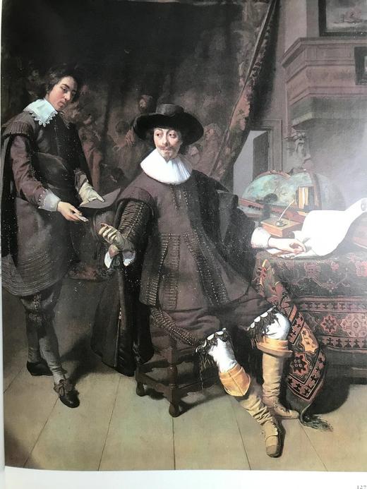 荷兰画家：100位十七世纪大师 约百余幅彩色插图 精装大16开 商品图10