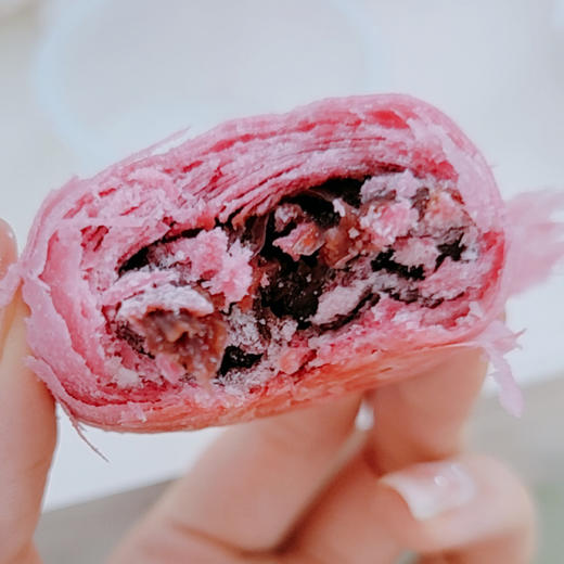 【少量团购】玫瑰鲜花粉胖子 玫瑰酥 粉团子 4枚装 商品图2