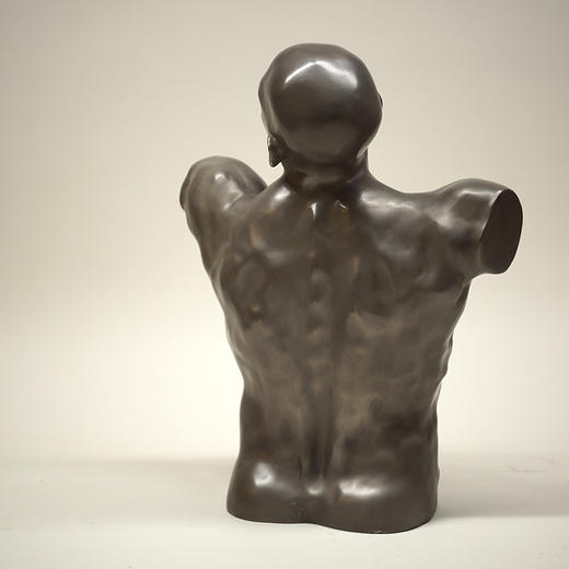 不仁斋薛继业雕塑习作铸铜人体摆件 商品图3