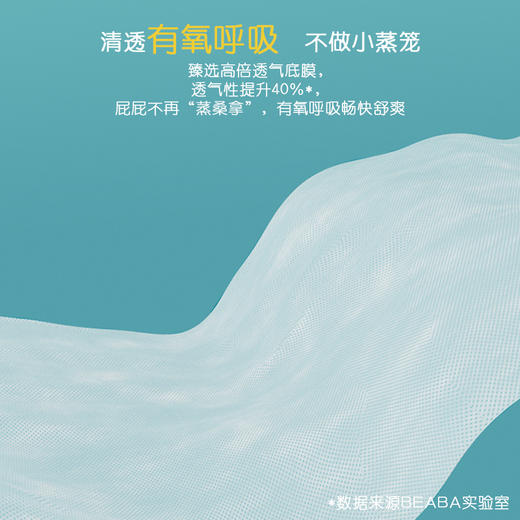 纸尿裤：碧芭宝贝BabyRadio系列婴儿透气瞬吸纸尿裤 商品图5