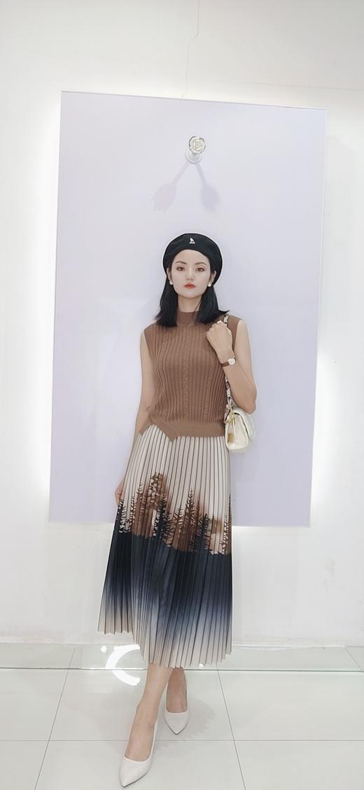 191126【秋款上新】天丝无袖针织打底背心，百搭单品，柔顺高弹，白色请搭配肤色文胸穿着！ 商品图7