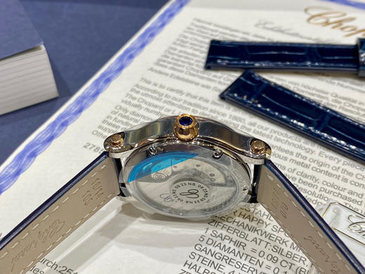 萧邦快乐钻 五钻33mm 专柜新款33mm 女士机械腕表 商品图5