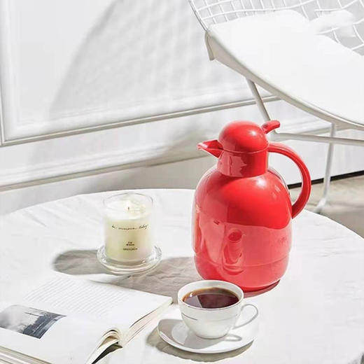 利快进口家用保温壶 按压式玻璃内胆 德国alfi欧式暖瓶热水瓶 商品图2