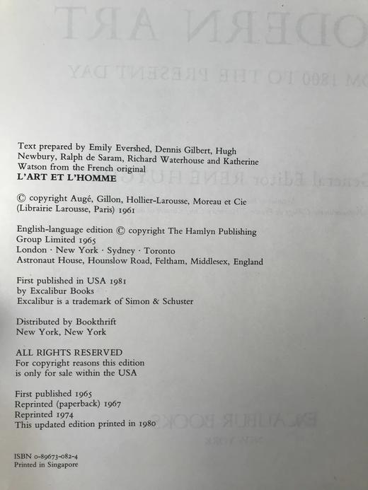 拉鲁斯现代艺术百科全书1800至今 千余幅插图（56幅彩色） 精装大16开 商品图4