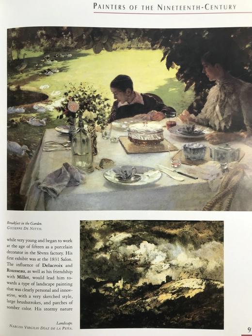 十九世纪的画家百科全书 547幅彩色插图 精装大16开 商品图14