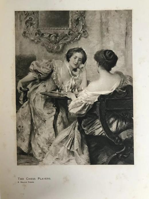 1903年 英国皇家美术学院作品图集 数百幅插图 漆布精装大16开 商品图4