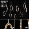 五头O型吊灯【运费自理】 商品缩略图1