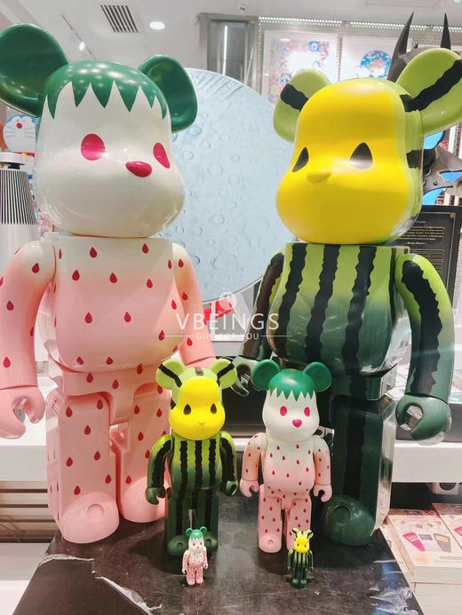 收藏系列 Be@rbrick 1000%系列 白色草莓 商品图6
