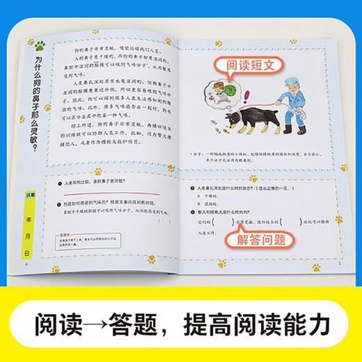 给孩子的第一套阅读启蒙书:阅读力训练(全6册) 商品图2