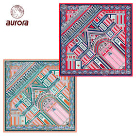 花之圣都 真丝丝巾