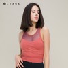 LEANA网纱运动跑步健身瑜伽速干带胸垫可拆防震聚拢背心3111 商品缩略图3