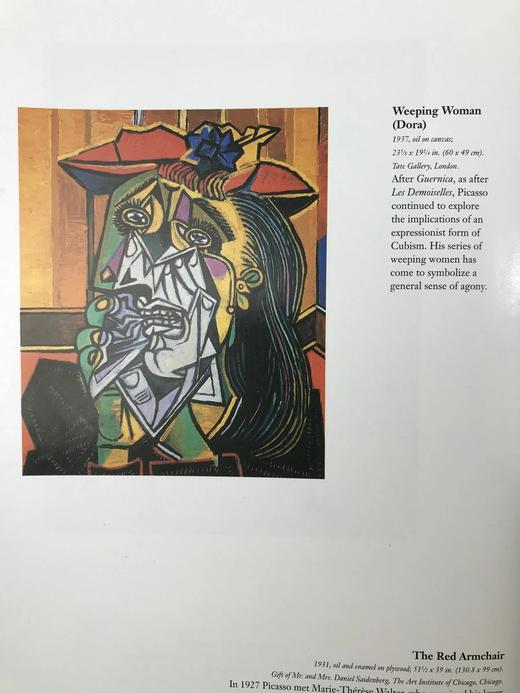 毕加索画集 100幅彩色插图 精装大16开 商品图8