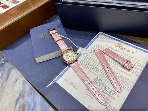 萧邦快乐钻 五钻33mm 专柜新款33mm 女士机械腕表 商品图10