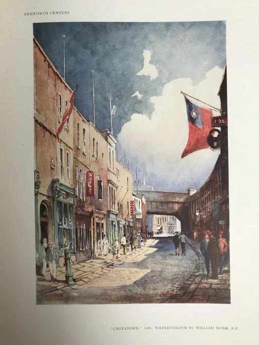 1920年 伦敦人的过去与现在 45幅插图 漆布精装大16开 商品图6