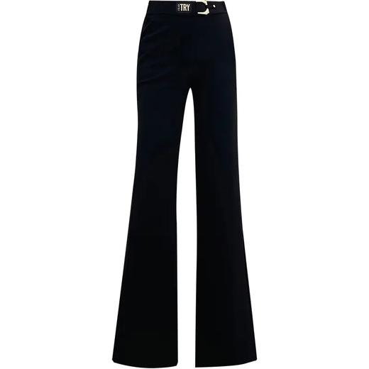 PXSJ21525 微喇裤女长裤高腰2021新款秋季款女士气质喇叭休闲裤修身显瘦大码 商品图4