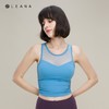 LEANA网纱运动跑步健身瑜伽速干带胸垫可拆防震聚拢背心3111 商品缩略图1