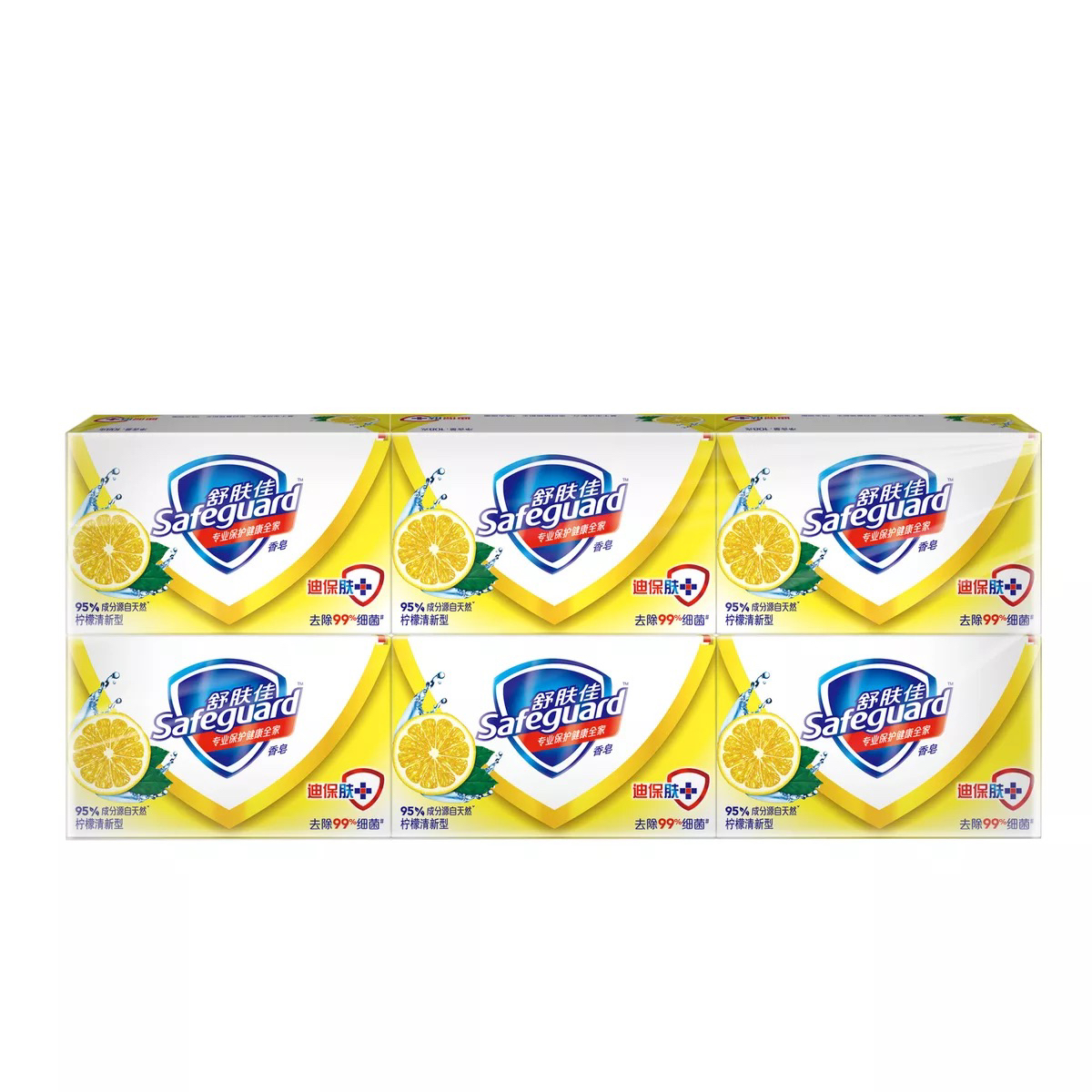 舒肤佳香皂6块柠檬清新型