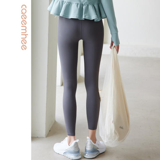 卡益裸感磨毛瑜伽健身长裤KU04013 商品图3