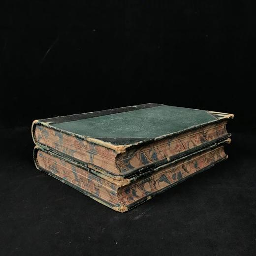 1875年 莎士比亚作品集（全2卷） 约翰·吉尔伯特340幅插图 皮装16开 商品图1
