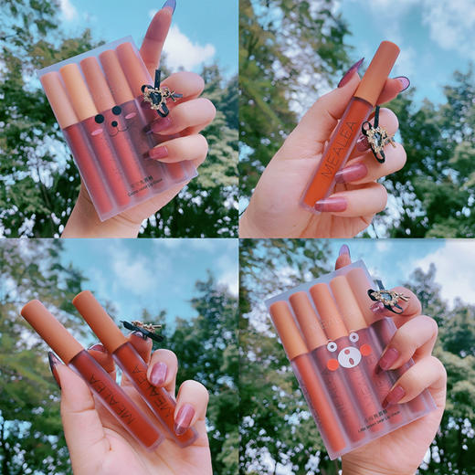 哑光雾面丝绒显白学生款不易掉色口红 商品图0