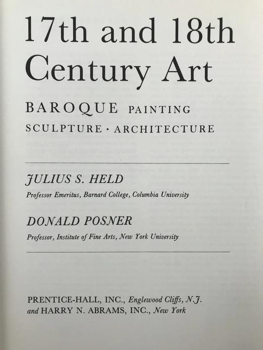 十七与十八世纪艺术图集-巴洛克绘画、建筑、雕塑 约500幅插图 精装大16开 商品图3