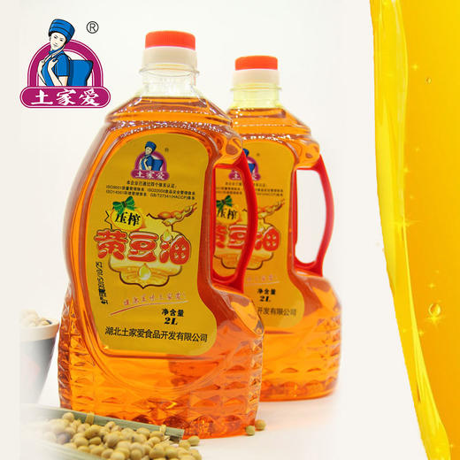 土家爱黄豆油2L 商品图1