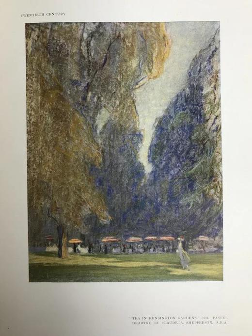 1920年 伦敦人的过去与现在 45幅插图 漆布精装大16开 商品图7