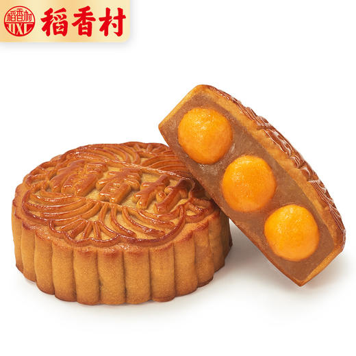 稻香村月饼礼盒金秋御礼广式蛋黄莲蓉多口味组合中秋节送礼团购 商品图3