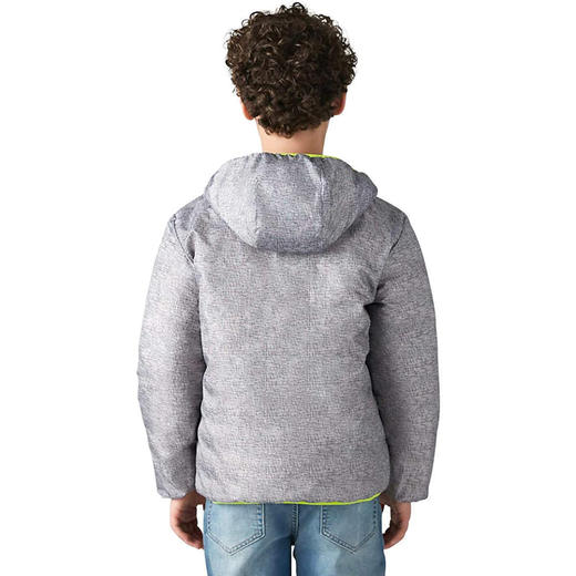 EB童装 大童青少年 双面穿 75%鸭绒 连帽羽绒服 Z-7678 商品图5
