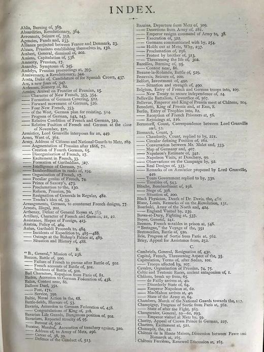 约19世纪后期 卡塞尔德法战争史：1870-1871年（全2卷） 数百幅版画插图 真皮精装16开 商品图4