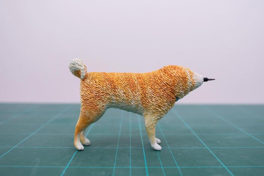 限量 动物星球正版沙雕系列 铅笔头狗 潮玩手办