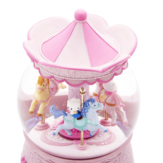 JARLL 150MM Hello Kitty 旋转木马音乐盒 KT1802 商品图1