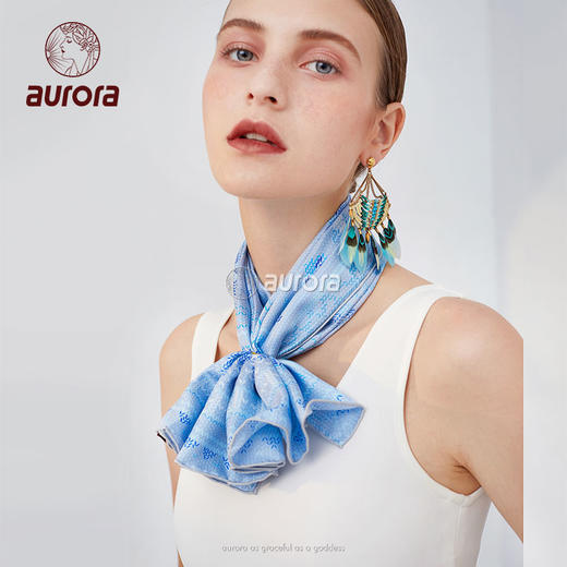 费尔岛 真丝丝巾 商品图0