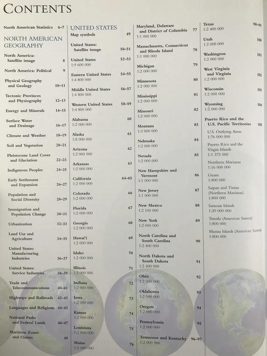 牛津北美洲地图集 数百幅插图 精装8开 商品图5