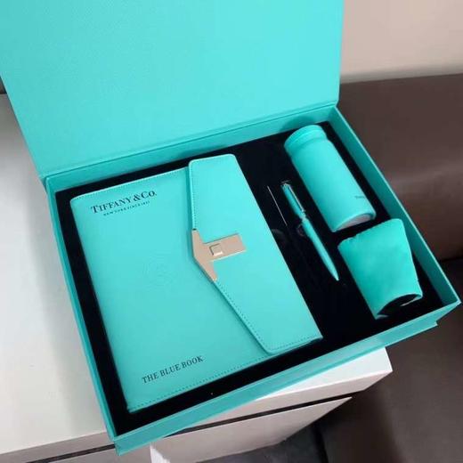 价值3000+ 教师节礼遇！T家/提夫尼多功能笔记本套盒 眼罩/保温杯300ml/U盘/充电宝/无线充电笔记本 配齐全套礼盒 预售 商品图1