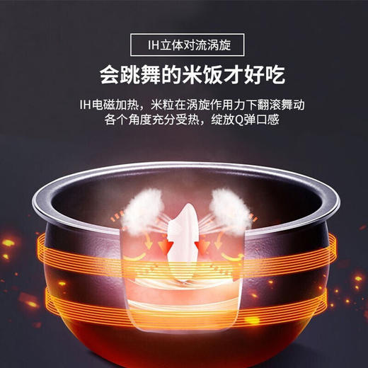 厂家直发-九阳（Joyoung）4L铁釜电饭煲F-40TD01 商品图4