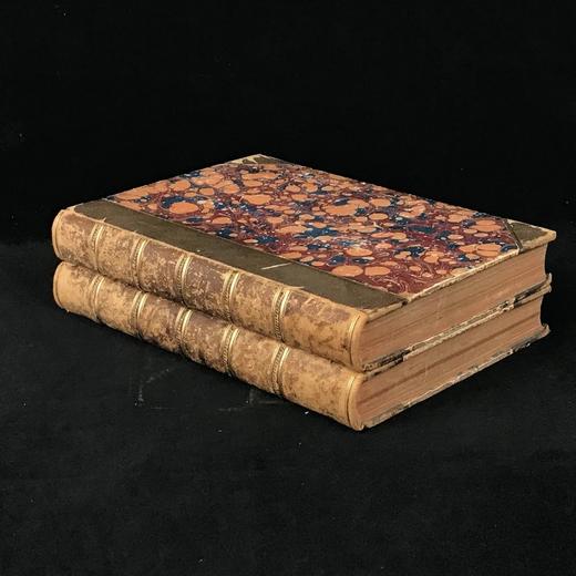 约19世纪后期 卡塞尔德法战争史：1870-1871年（全2卷） 数百幅版画插图 真皮精装16开 商品图1