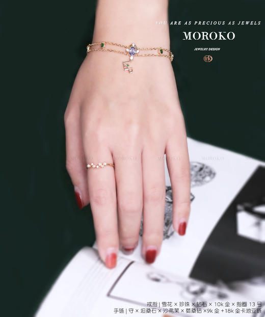 守 · 坦桑石 | 设计手链 商品图3