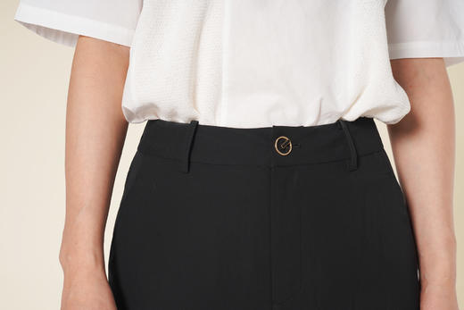 臣禾【超模裤】通勤职业范儿 舒适时髦阔腿裤9212063776 商品图4