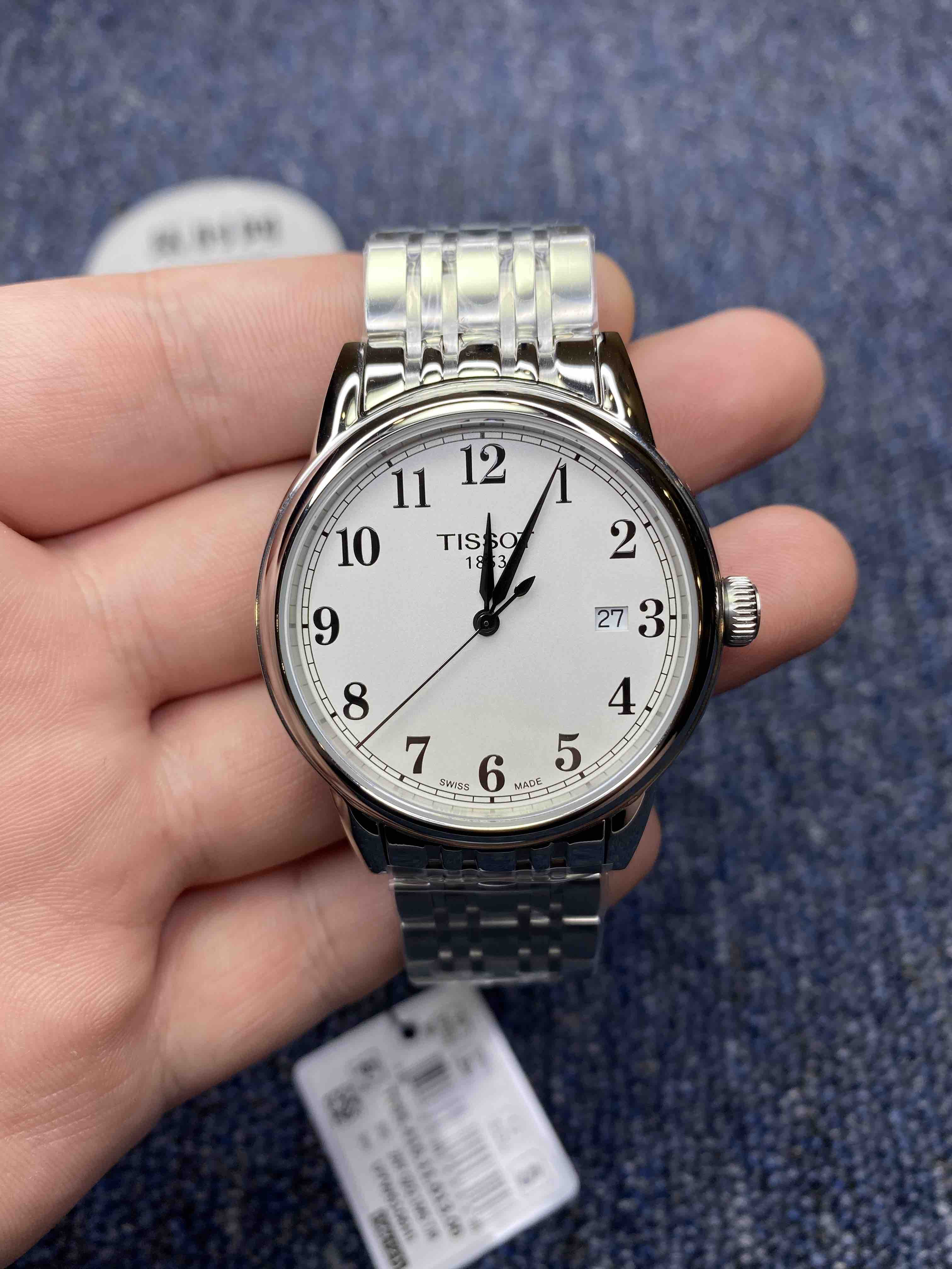 原单品质 天梭t085卡森系列机芯:瑞士eta石英机芯镜面:蓝宝石水晶玻璃