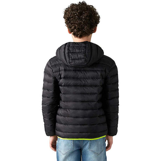 EB童装 大童青少年 双面穿 75%鸭绒 连帽羽绒服 Z-7678 商品图2