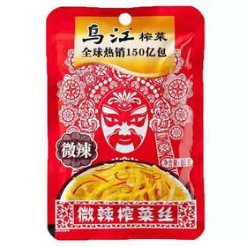 乌江微辣榨菜80g