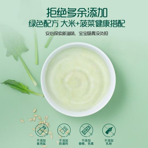 英氏菠菜加铁营养米粉盒装 商品图3